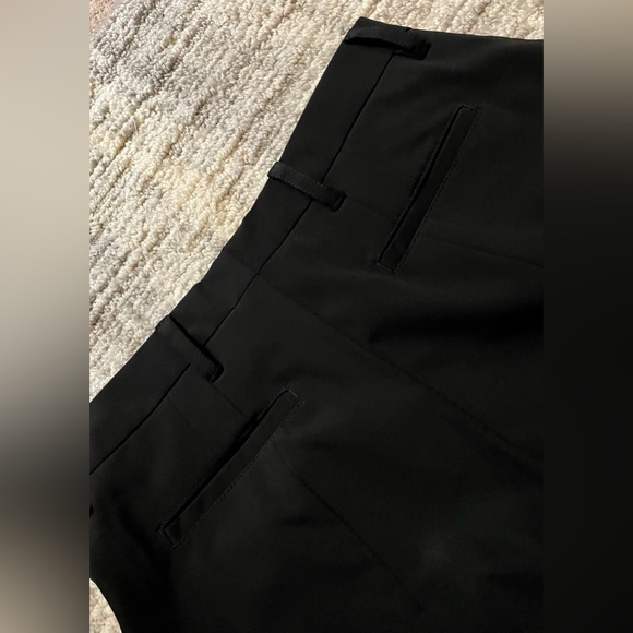 2008 Prada Black Size 40 Woven Polyester Dress Pants Made In Bulgaria - Picture 8 of 9